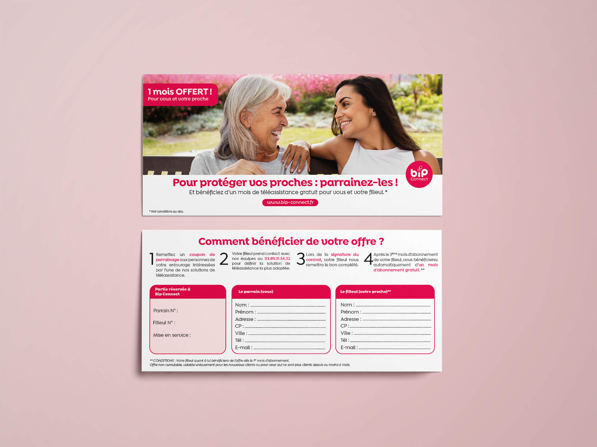 Coupon de parrainage client pour toute souscription chez Bip Connect