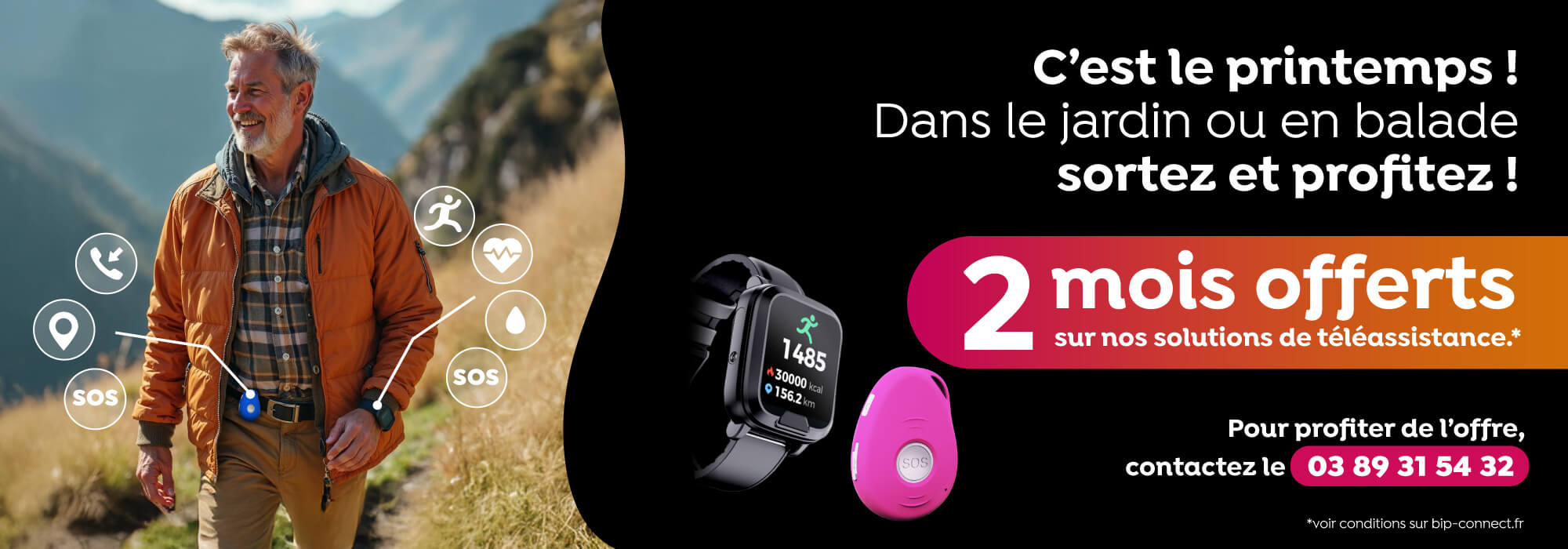 Offre printemps téléassistance pas chere